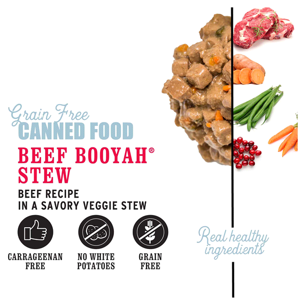 slide 10 of 29, I and Love and You Grain Free Beef Booyah Stew Dog Food 13 oz, 13 oz