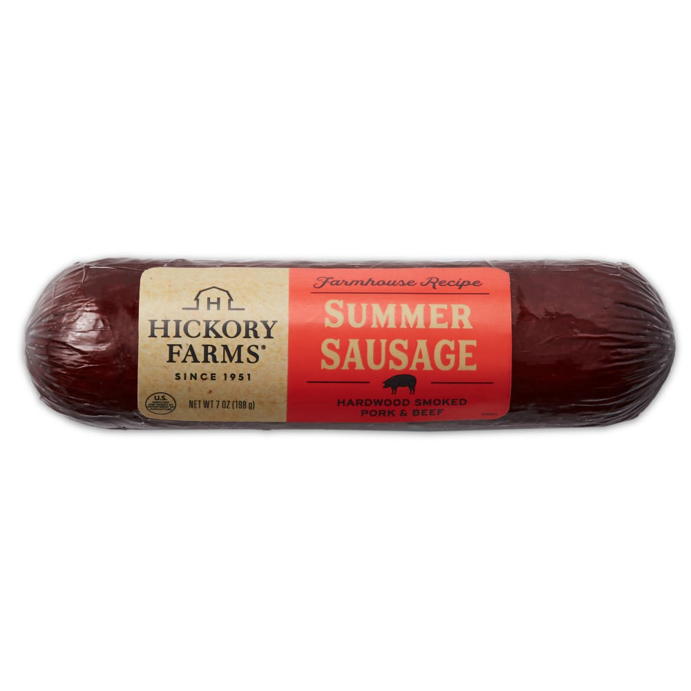 slide 1 of 1, Hickory Farms Signature Beef Summer Sausage, 7 oz