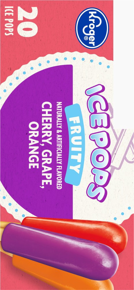 slide 5 of 6, Kroger Mighty Ice Pops, 20 ct