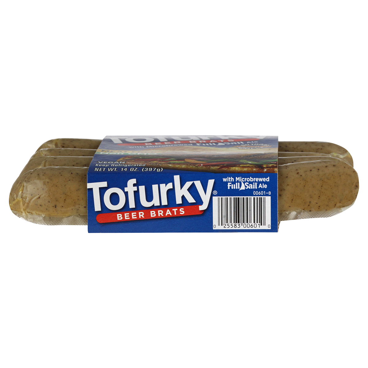 slide 2 of 4, Tofurky Artisan Vegan Sausage, Andouille, 14 oz