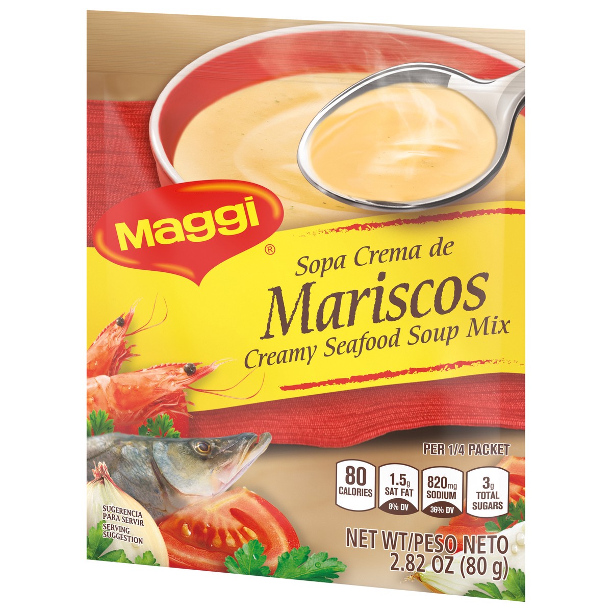 slide 7 of 9, Maggi Creamy Seafood Soup Mix, 2.82 oz