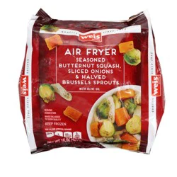 Weis Quality Air Fryer Squash, Onions, And Brussels Sprouts