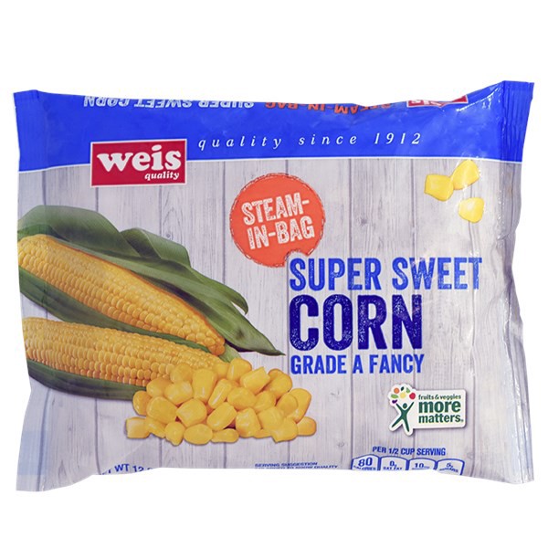 slide 1 of 1, Weis Quality Steamed Cut Corn, 12 oz