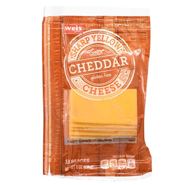 slide 1 of 1, Weis Quality Cheese, 8 oz