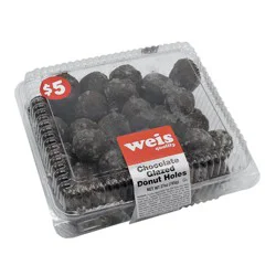 Weis Quality Chocolate Glazed Donut Holes