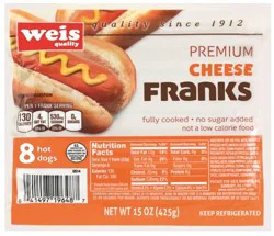 Weis Quality Cheese Franks