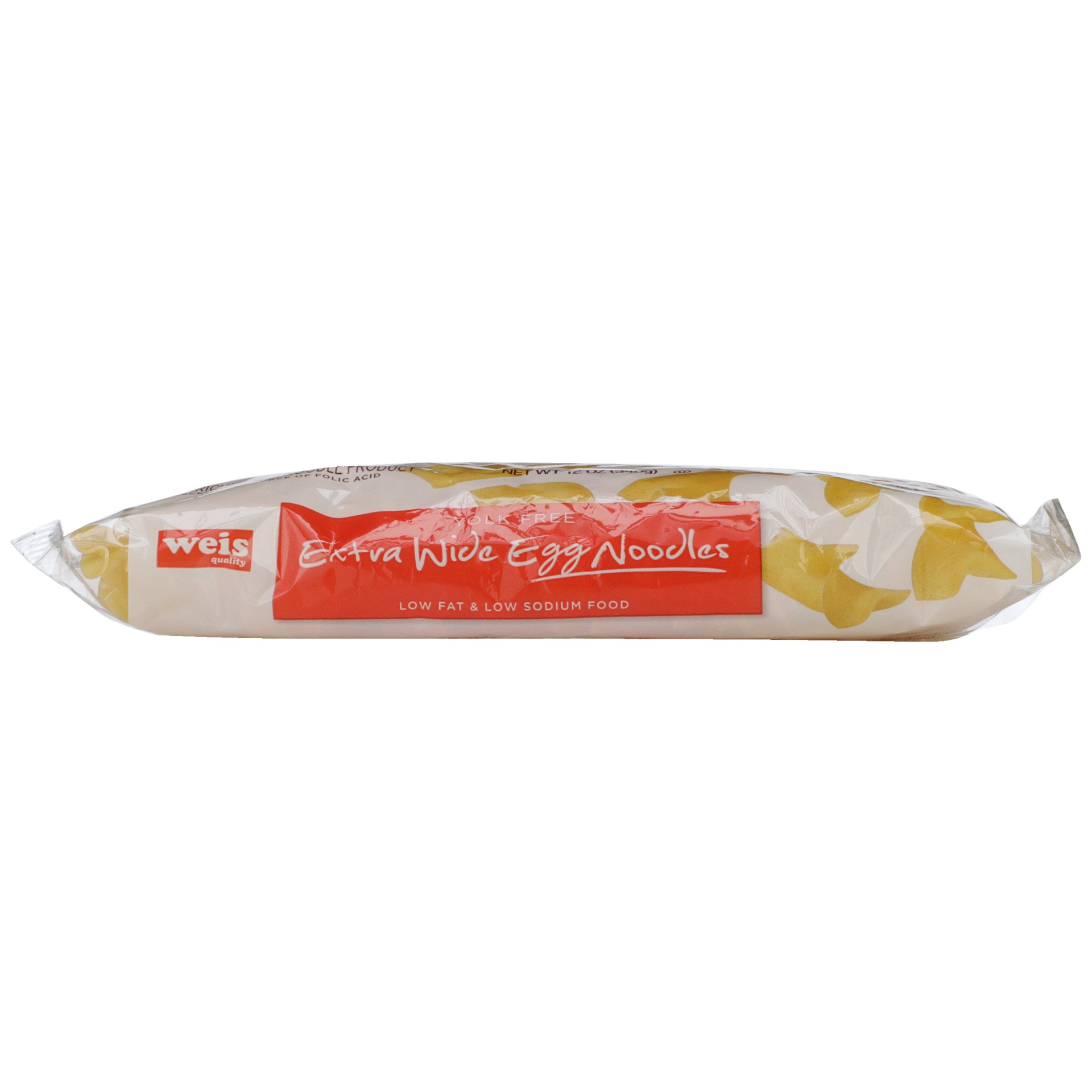 slide 4 of 6, Weis Quality Yolk Free Extra Wide Egg Noodles Pasta, 12 oz