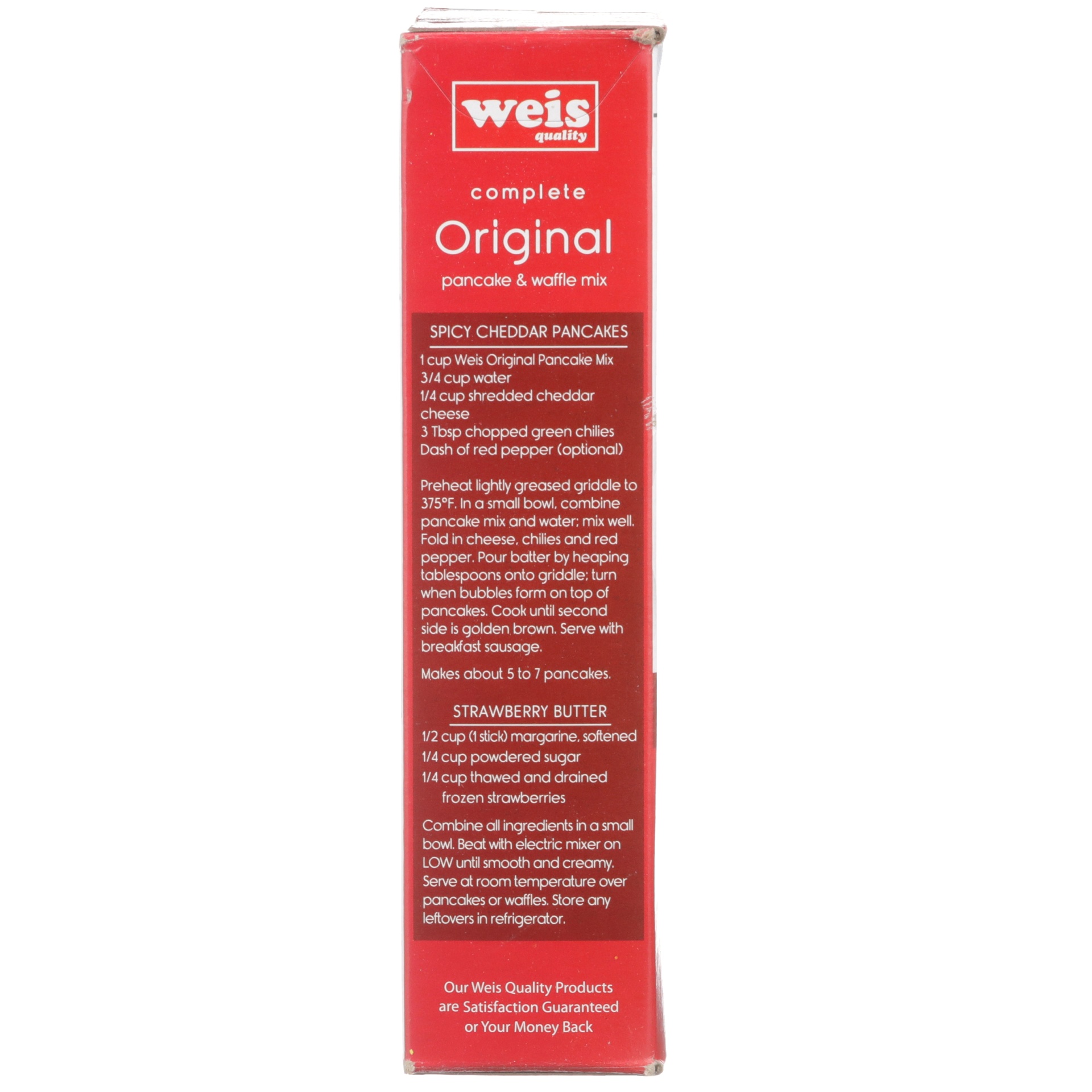 Weis Quality - Weis Quality, Original Complete Pancake & Waffle Mix (32 oz), Shop