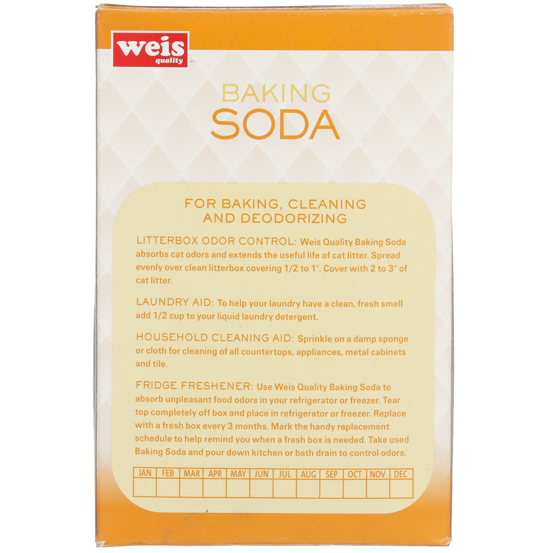 slide 5 of 6, Weis Quality Baking Soda, 32 oz