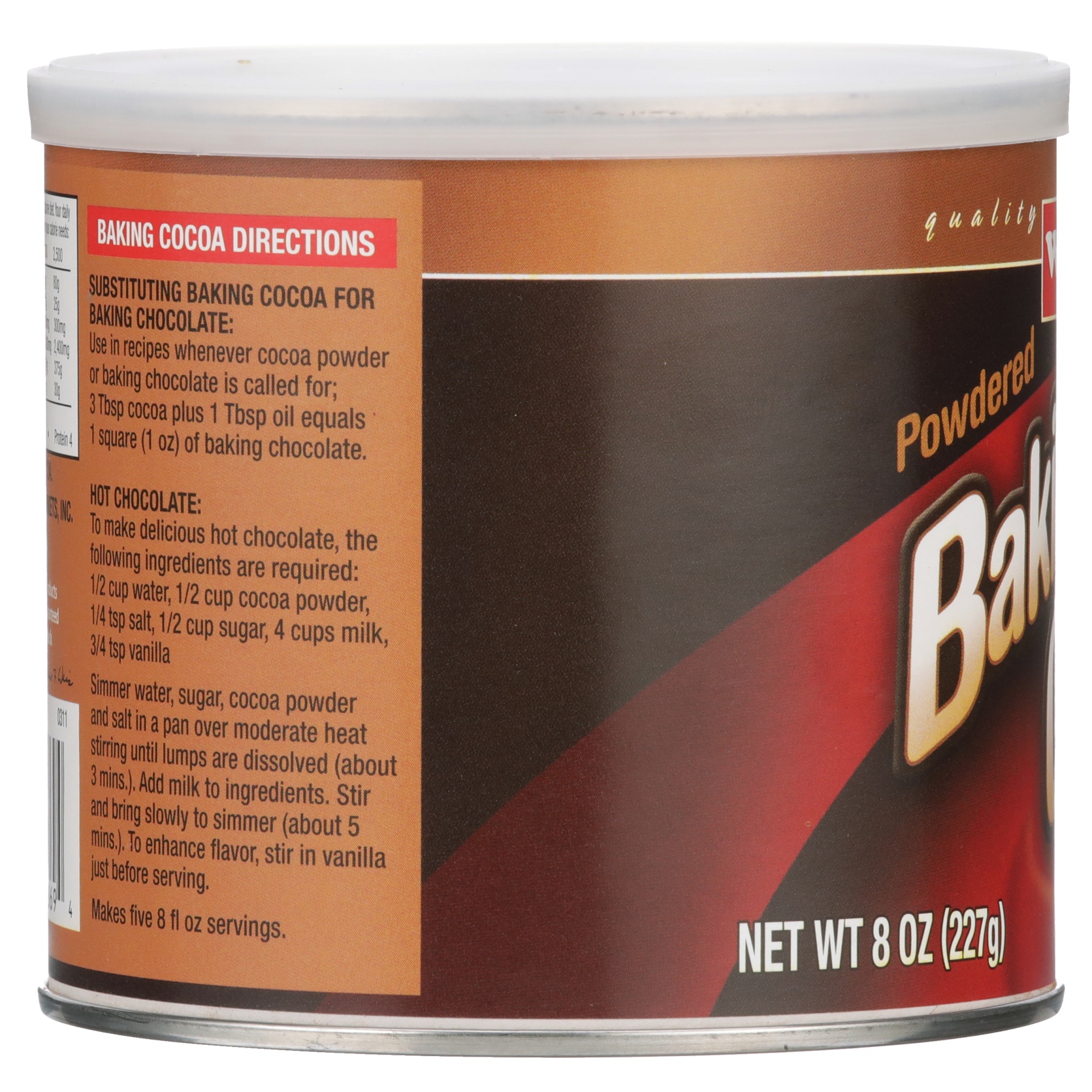 slide 4 of 6, Weis Quality Powdered Baking Cocoa, 8 oz