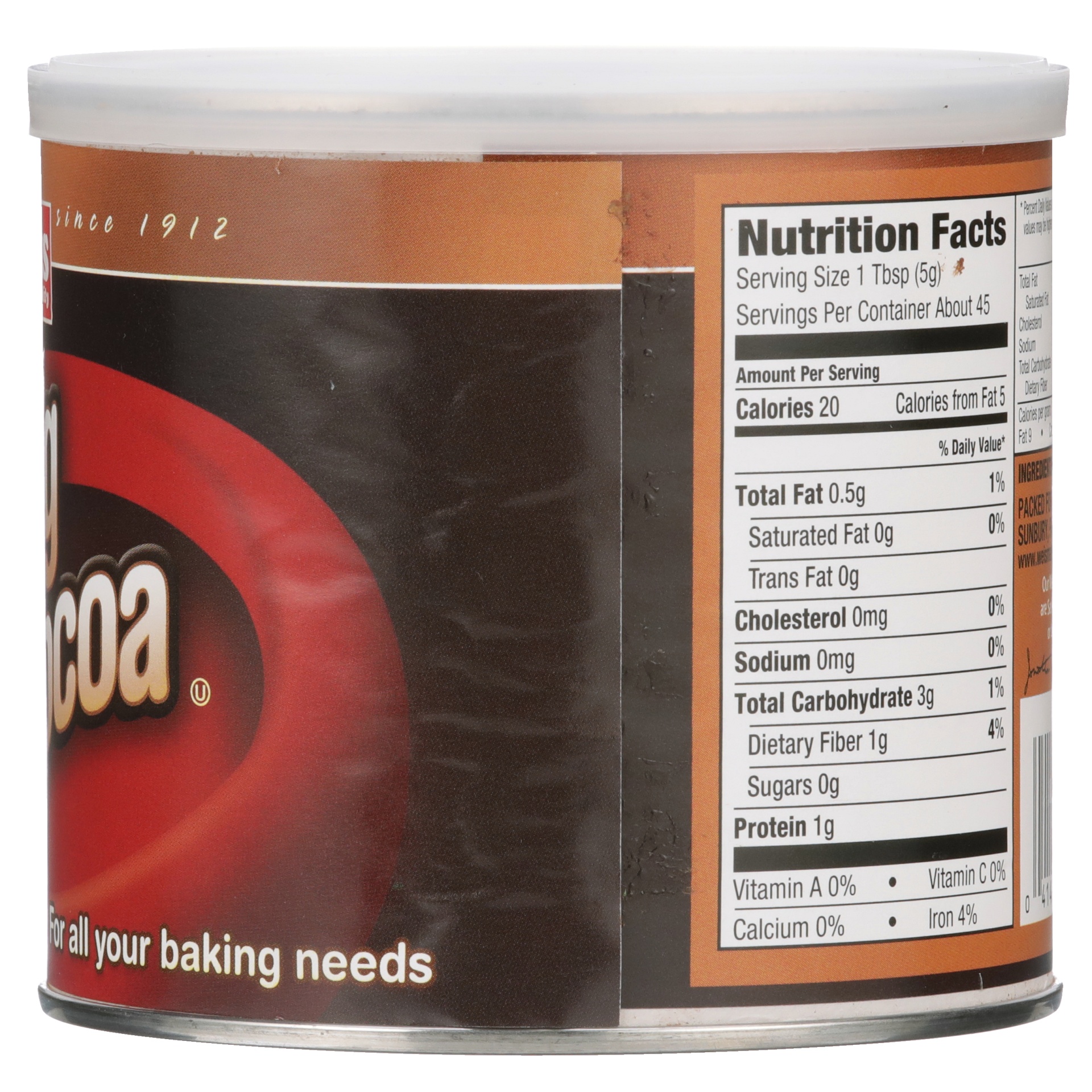 slide 6 of 6, Weis Quality Powdered Baking Cocoa, 8 oz