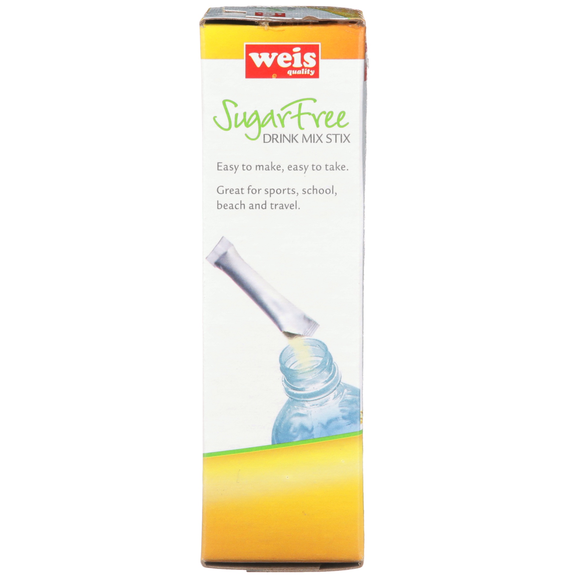 slide 4 of 6, Weis Quality Lemonade Sugar Free Drink Mix Sticks - 1.4 oz, 1.4 oz