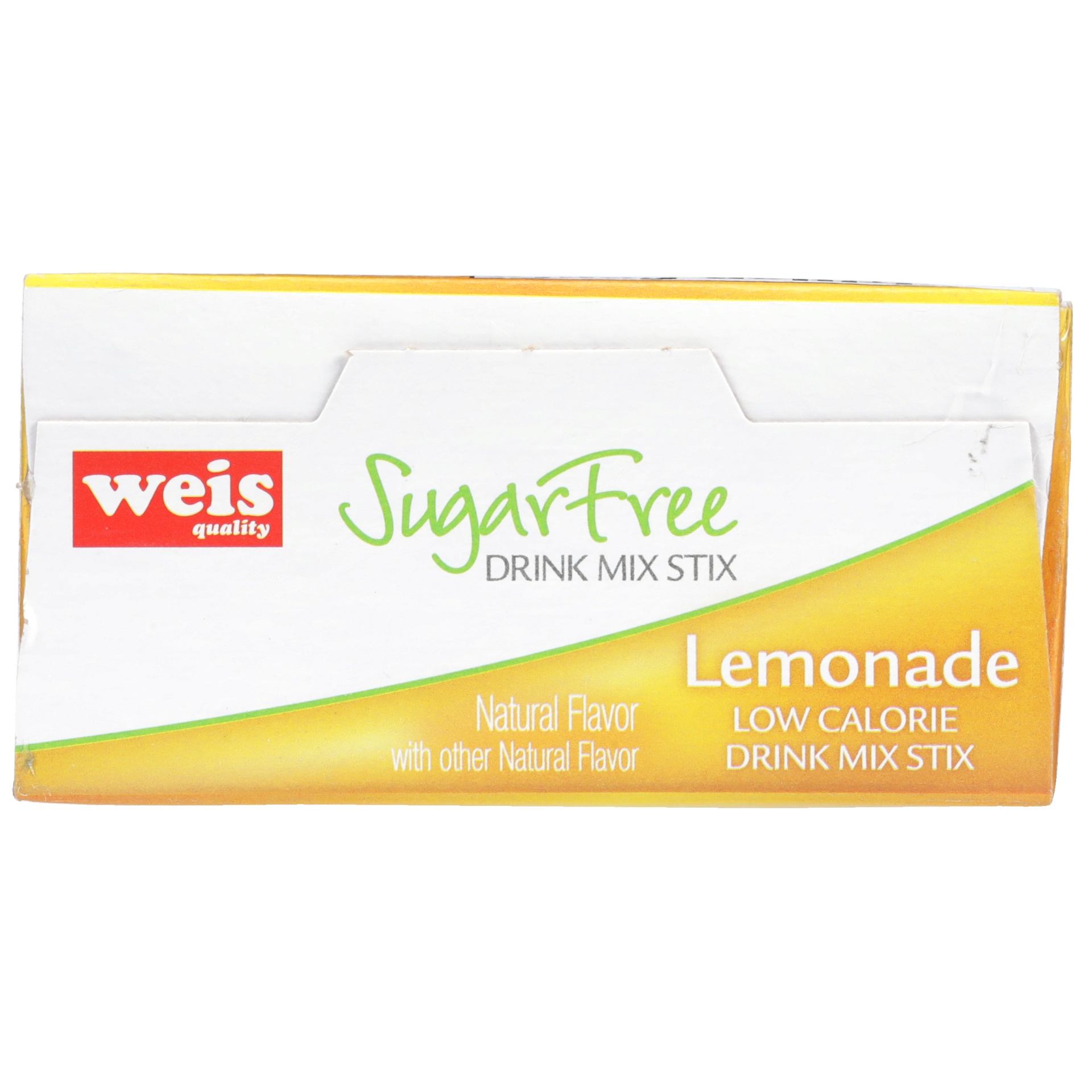 slide 2 of 6, Weis Quality Lemonade Sugar Free Drink Mix Sticks - 1.4 oz, 1.4 oz