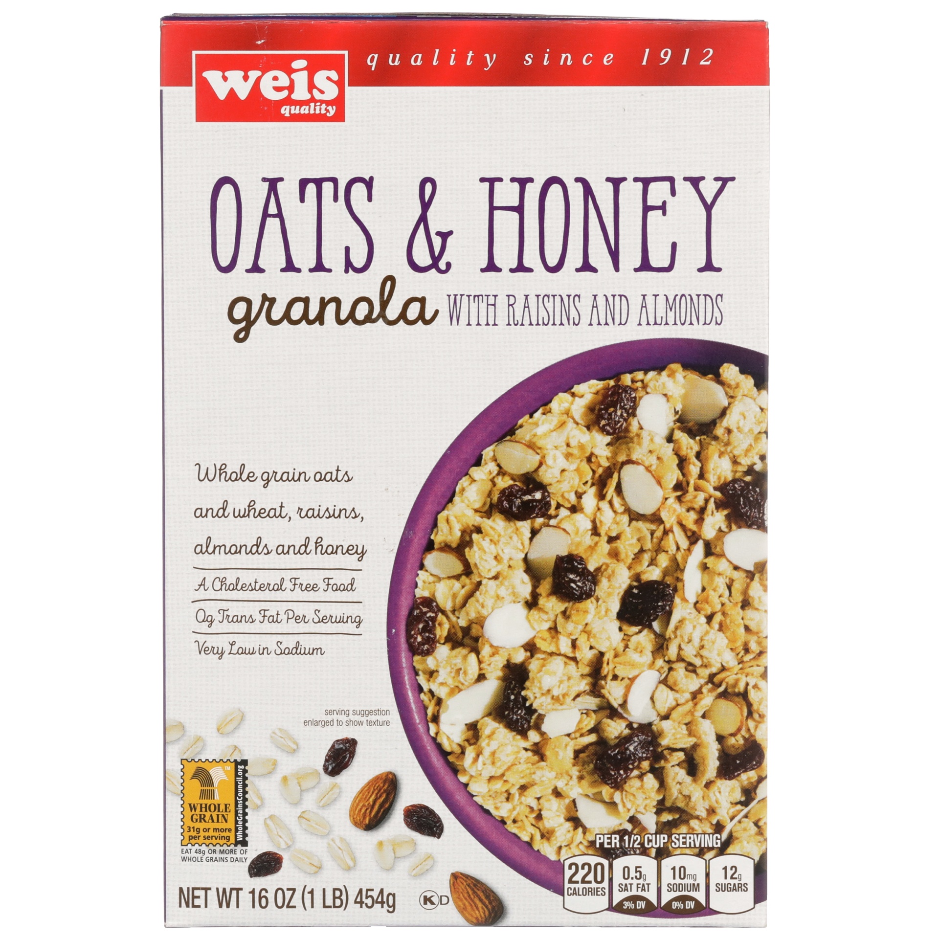 slide 4 of 6, Weis Quality Original Instant Oatmeal, 11.8 oz