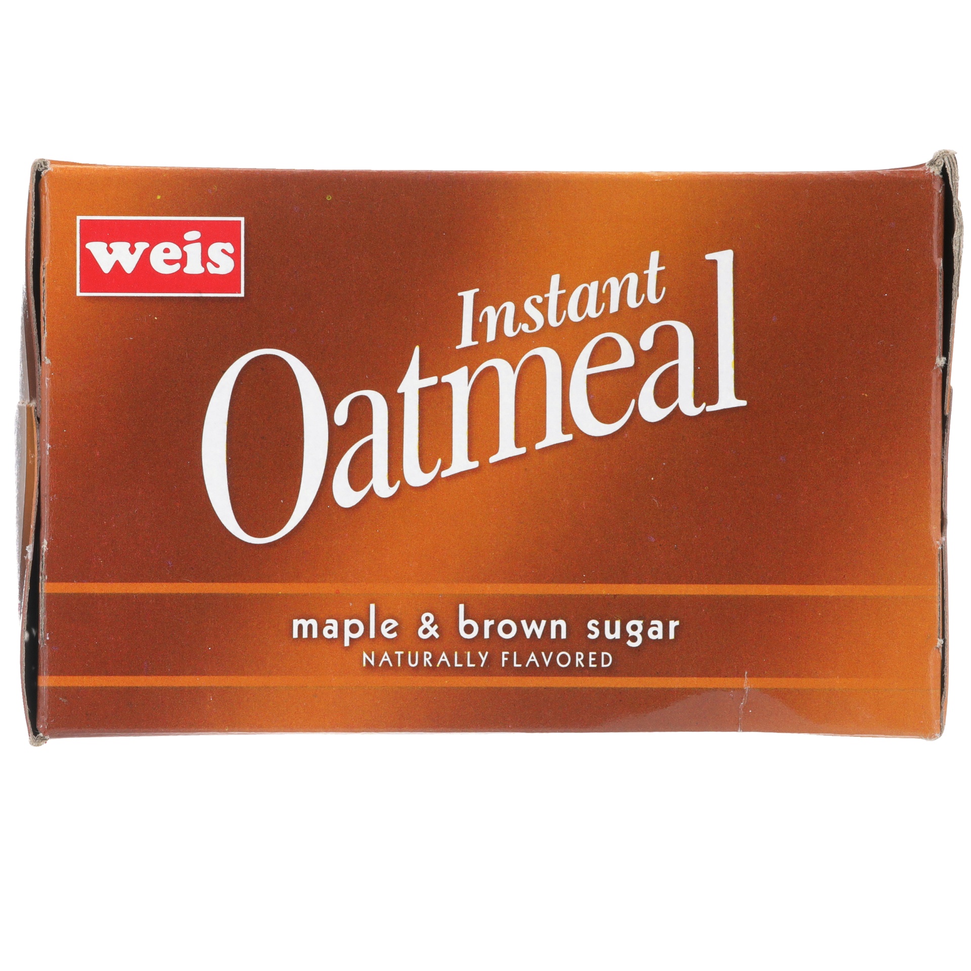 slide 5 of 6, Weis Quality Naturally Flavored Maple and Brown Sugar Instant Oatmeal, 15.1 oz