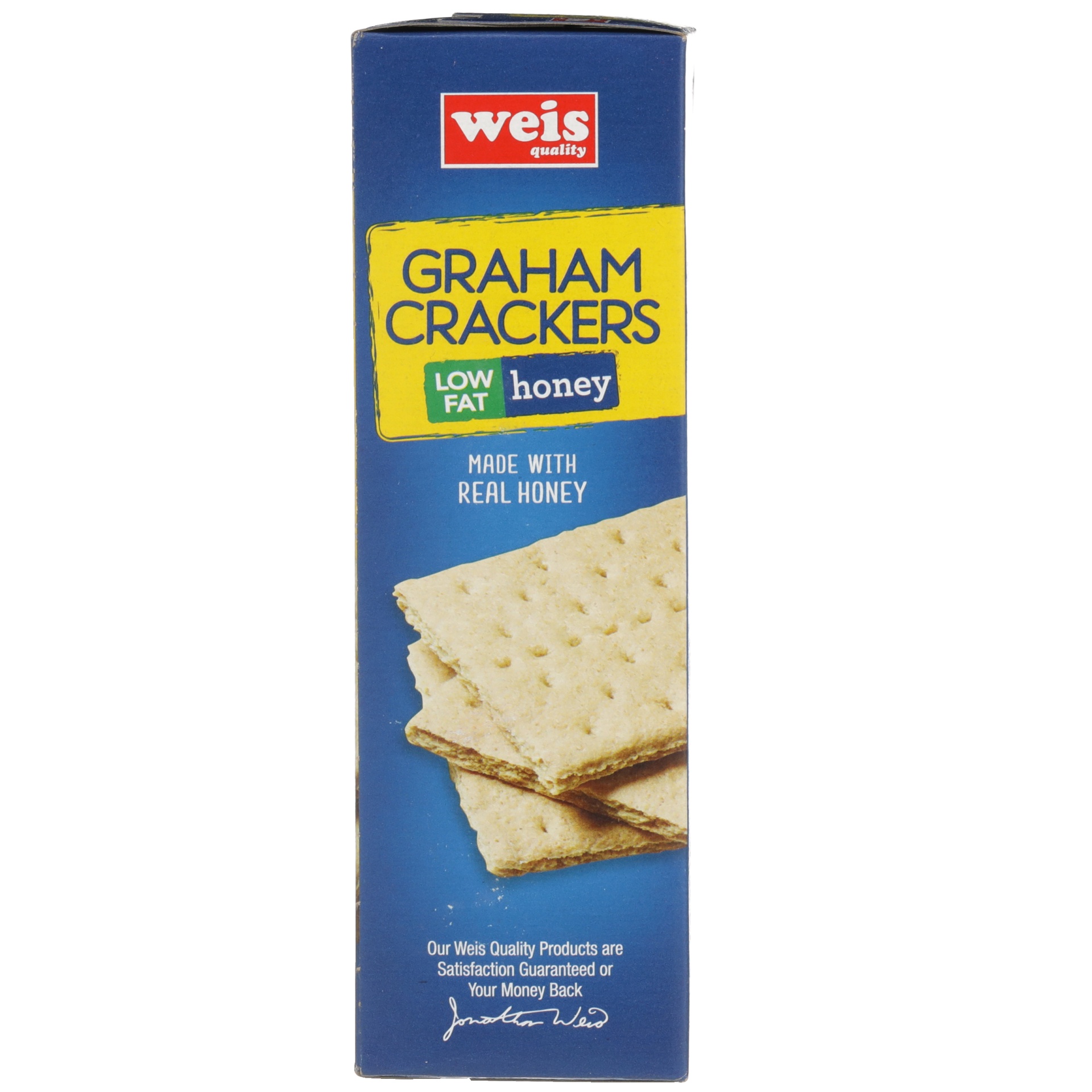 slide 5 of 6, Weis Quality Low-Fat Graham Cracker, 14.4 oz