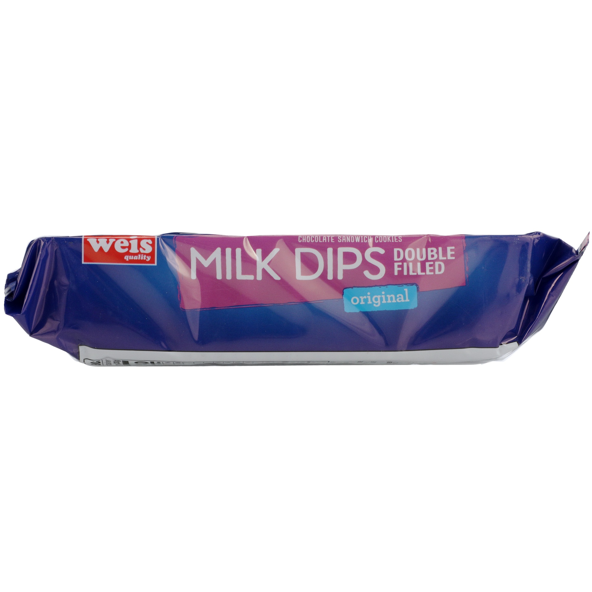 slide 3 of 6, Weis Quality Milk Dips Double Filled Cookie, 15.35 oz