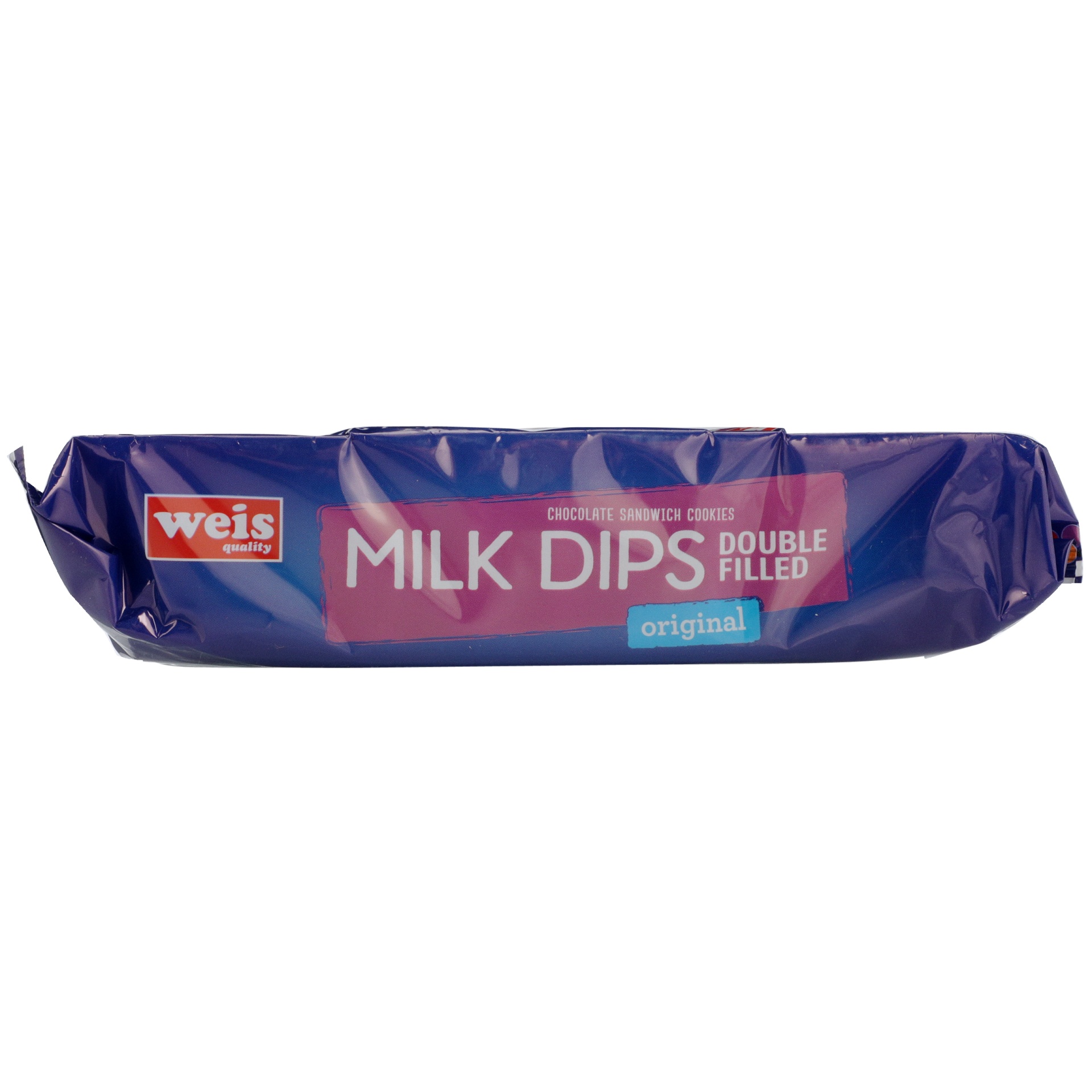 slide 4 of 6, Weis Quality Milk Dips Double Filled Cookie, 15.35 oz