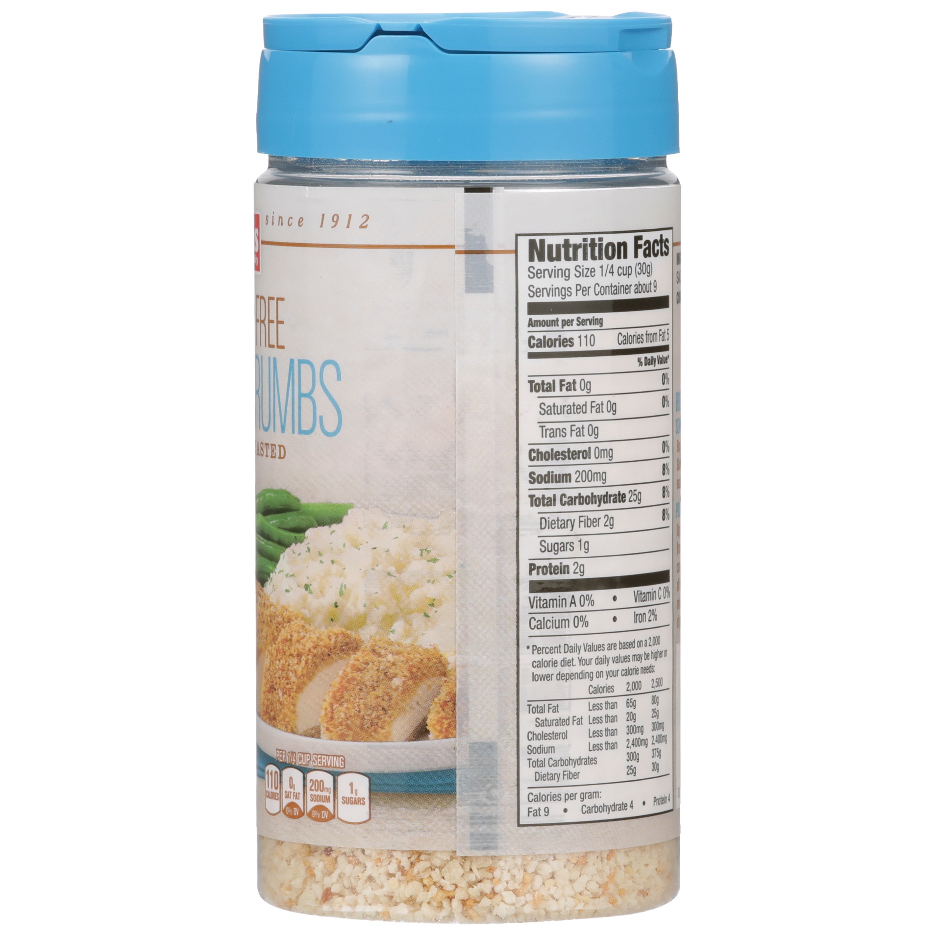 slide 3 of 6, Weis Quality Original Gluten Free Wq Bread Crumbs Original Gluten Free, 9 oz