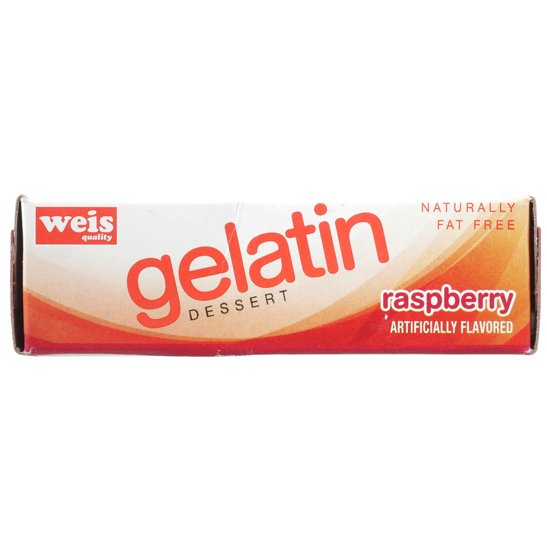 slide 3 of 6, Weis Quality Raspberry Flavored Gelatin Dessert, 3 oz