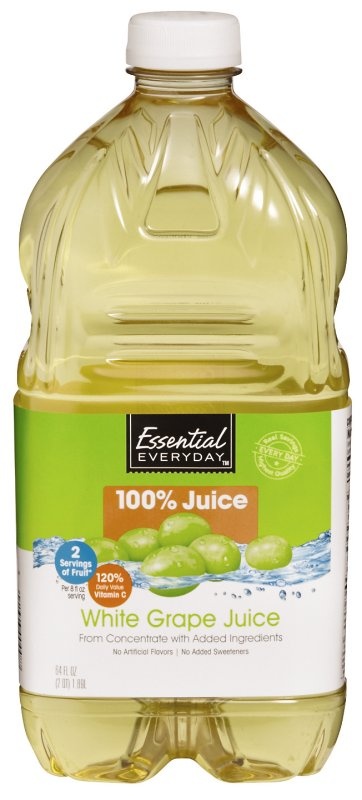 slide 1 of 1, Essential Everyday White Grape Juice - 64 fl oz, 64 fl oz