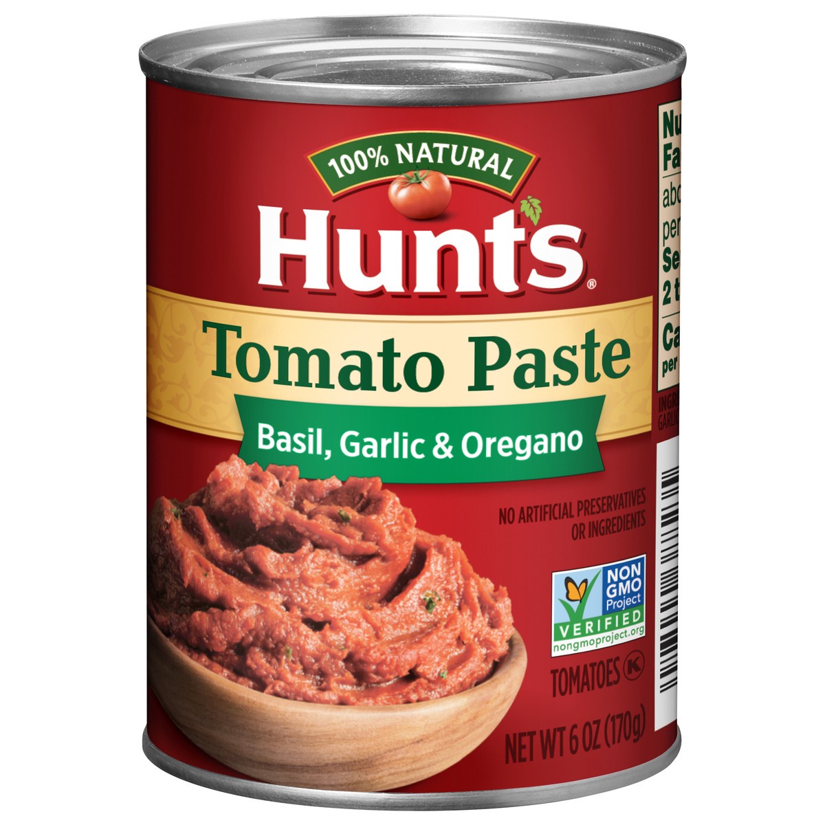 slide 1 of 7, Hunt's Basil, Garlic & Oregano Tomato Paste 6 oz, 6 oz