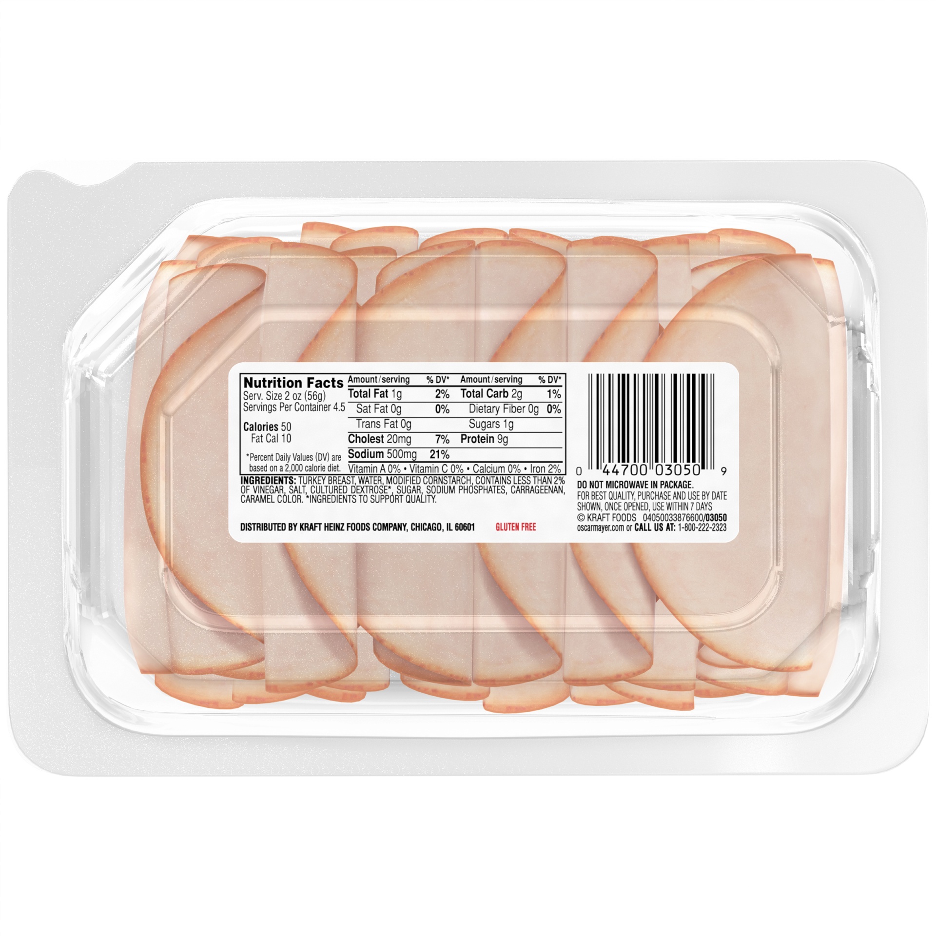 slide 10 of 12, Oscar Mayer Deli Fresh Oven Roasted Turkey Breast Sliced Lunch Meat Tray, 9 oz