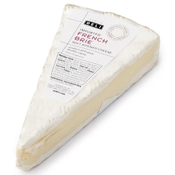 slide 1 of 1, Publix Deli Soft Ripened Brie Cheese, per lb