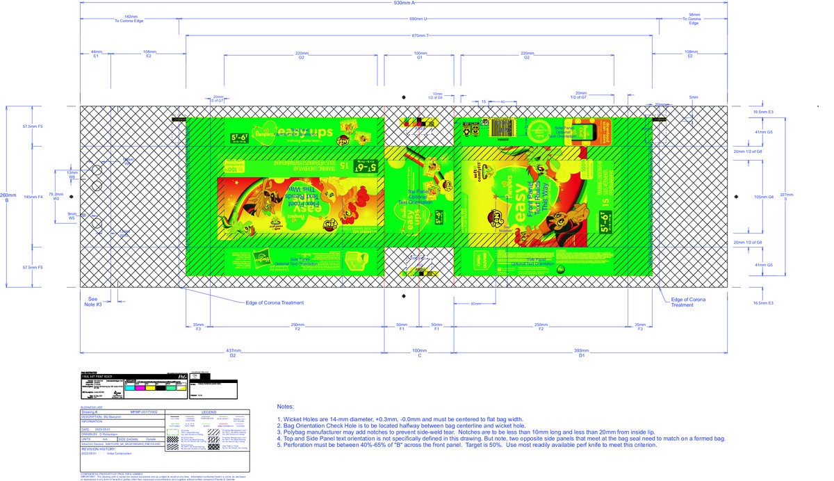 slide 4 of 8, Pampers Easy Ups Training Underwear Girls Size 7 5T-6T 15 Count, 15 ct