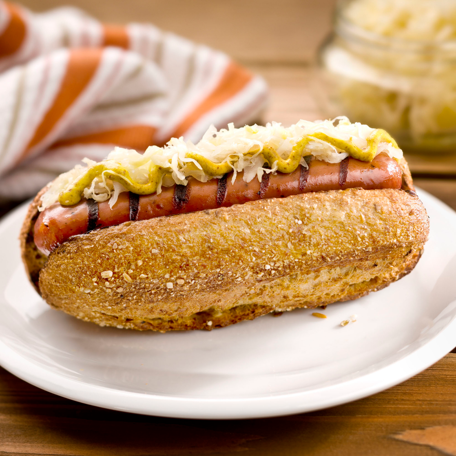 slide 4 of 7, French's Spicy Brown Mustard, 12 oz