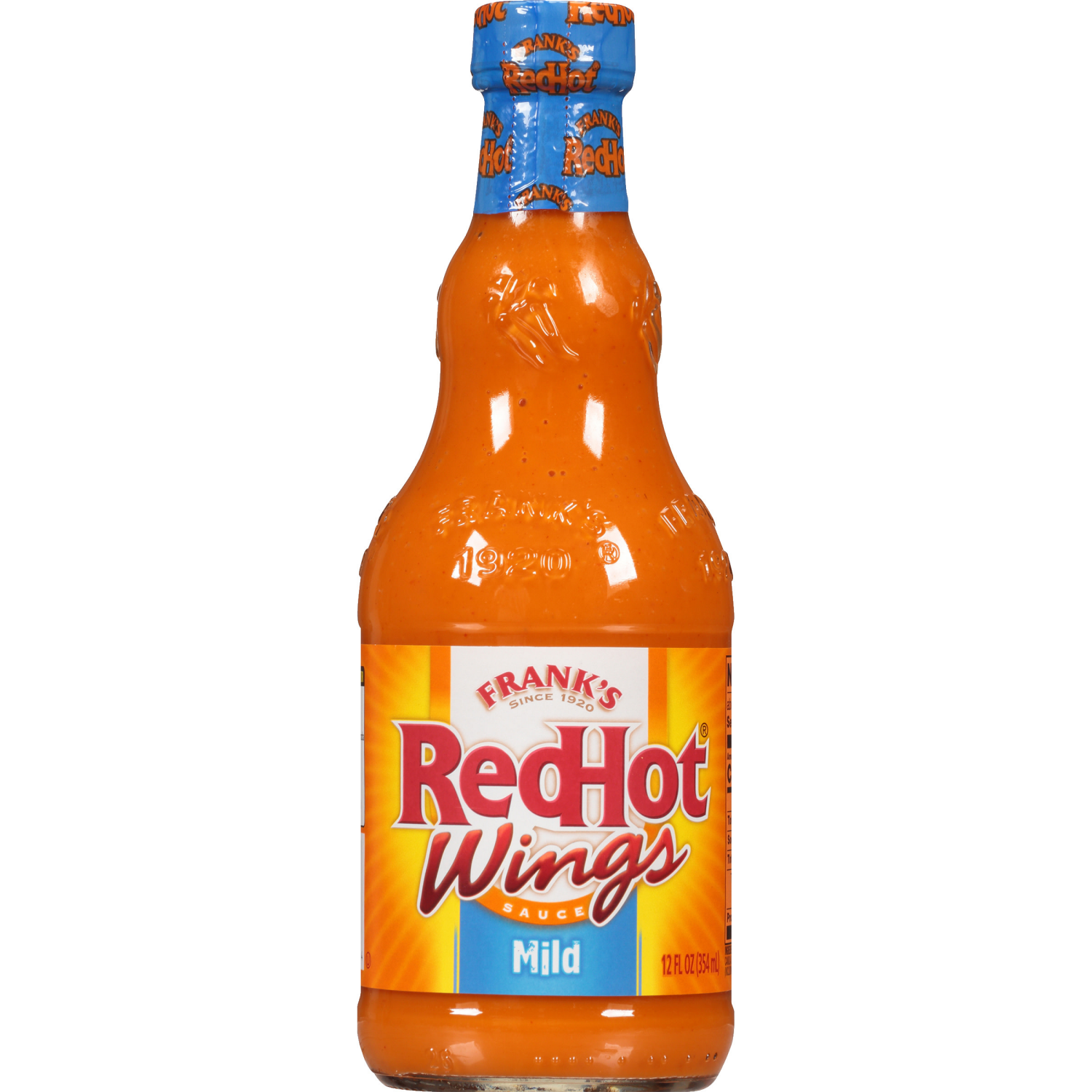slide 1 of 5, Frank's RedHot Mild Wings Hot Sauce, 12 oz