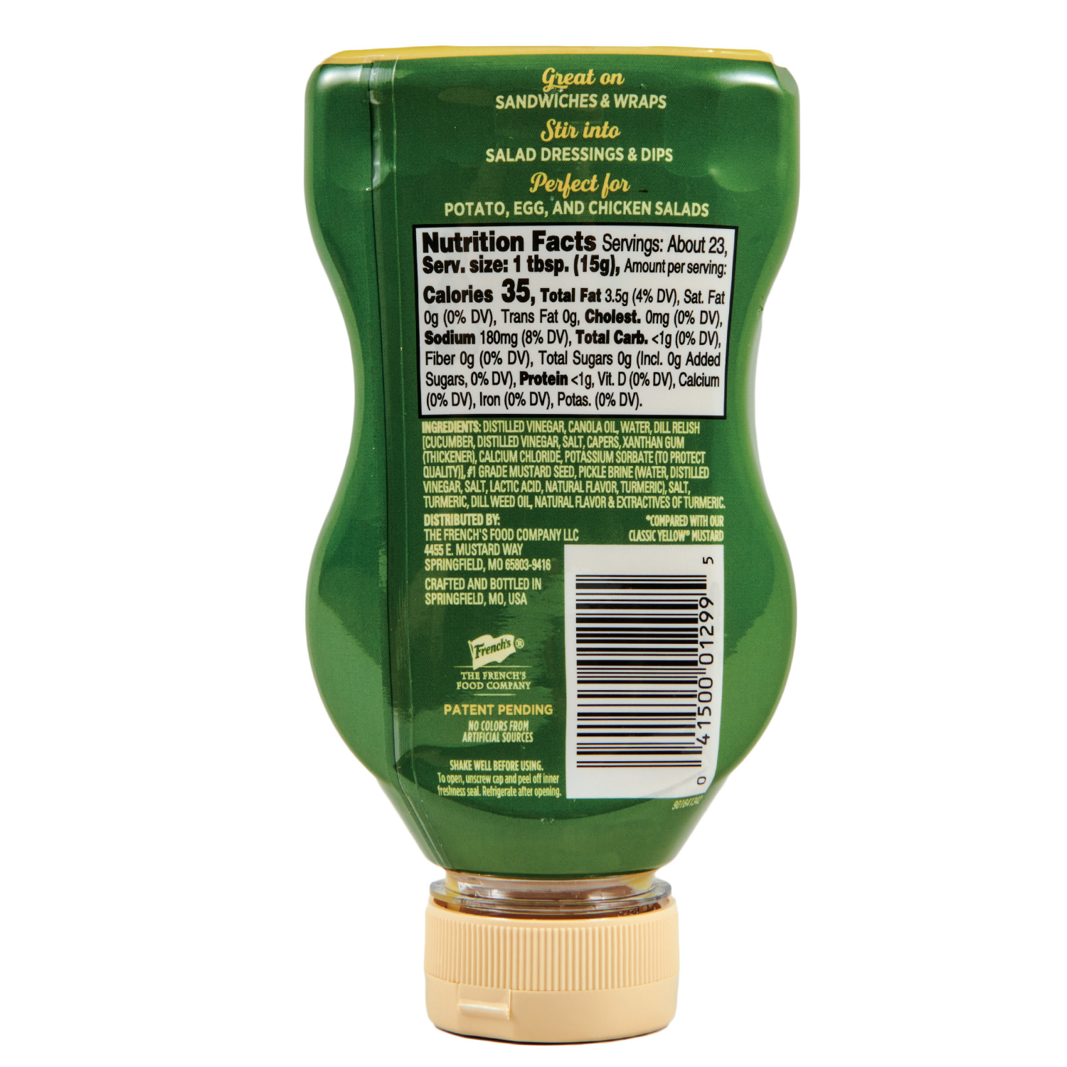 slide 2 of 4, French's Creamy Dill Pickle Mustard, 12.0 oz, 12 oz