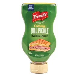 French's Creamy Dill Pickle Mustard, 12.0 oz