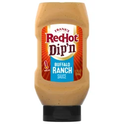 Frank's RedHot Buffalo Ranch Dip'n Sauce, 12 fl oz
