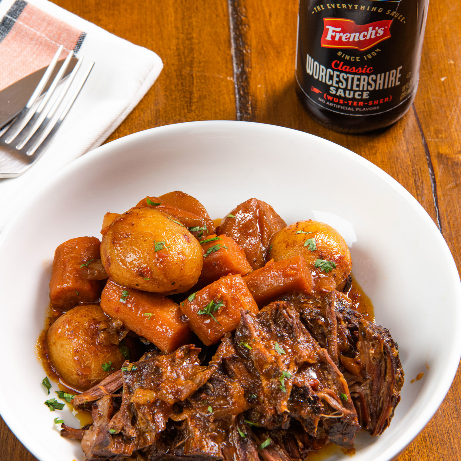 slide 4 of 6, French's Worcestershire Sauce, 5 oz