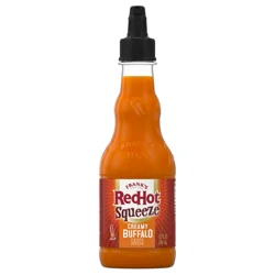 Frank's RedHot Creamy Buffalo Squeeze Hot Sauce, 12 fl oz