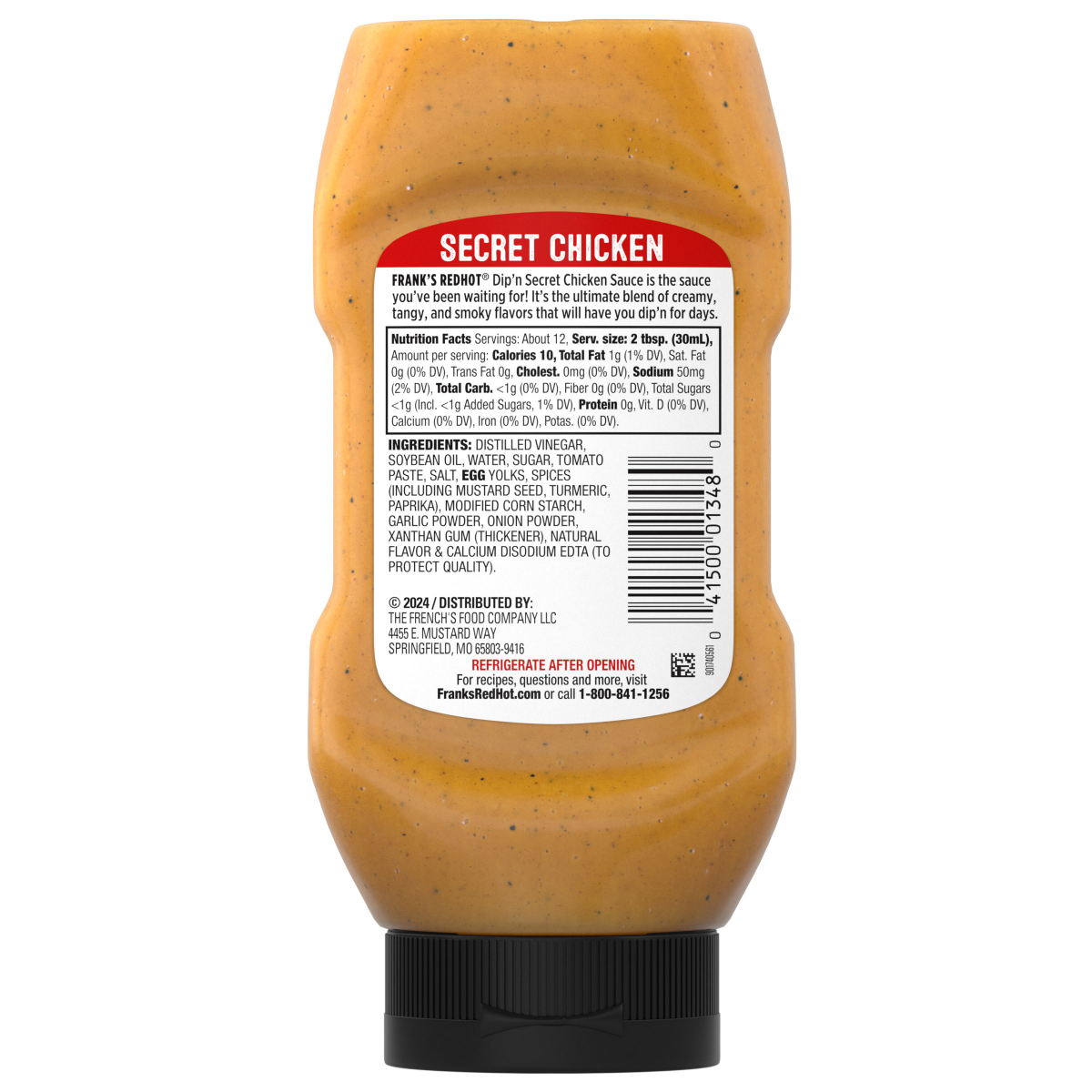 slide 2 of 2, Frank's RedHot Secret Chicken Dip'n Sauce, 12 oz
