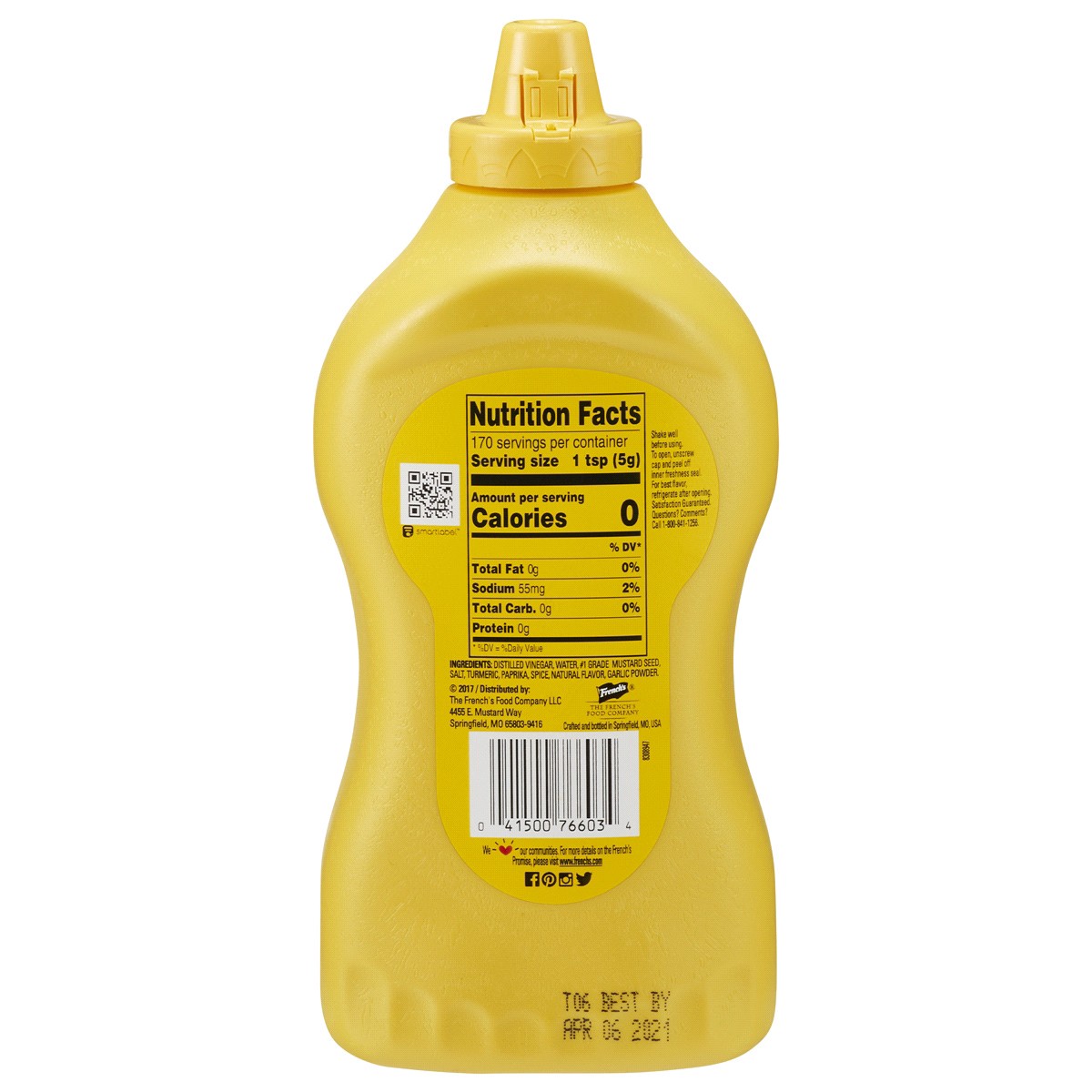 slide 2 of 2, French's Classic Yellow Mustard Squeeze Bottle, 30.0 oz, 30 oz