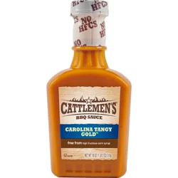 Cattlemen's BBQ Sauce, Carolina Tangy Gold