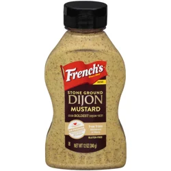 French's Stone Ground Dijon Mustard, 12 oz