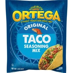 Ortega Original Taco Seasoning Mix, 1 oz