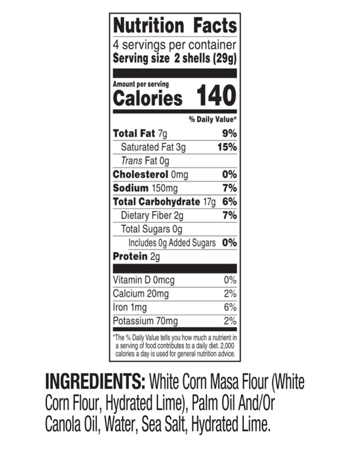 slide 2 of 2, Ortega Shells - 8 ct, 8 ct