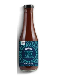 Ortega Caribbean Jerk Taco Sauce, Sweet and Spicy Sauce and Marinade, 8 oz