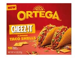 Ortega Cheez-It Flavored Taco Shells - 10 ct, 4.6 oz