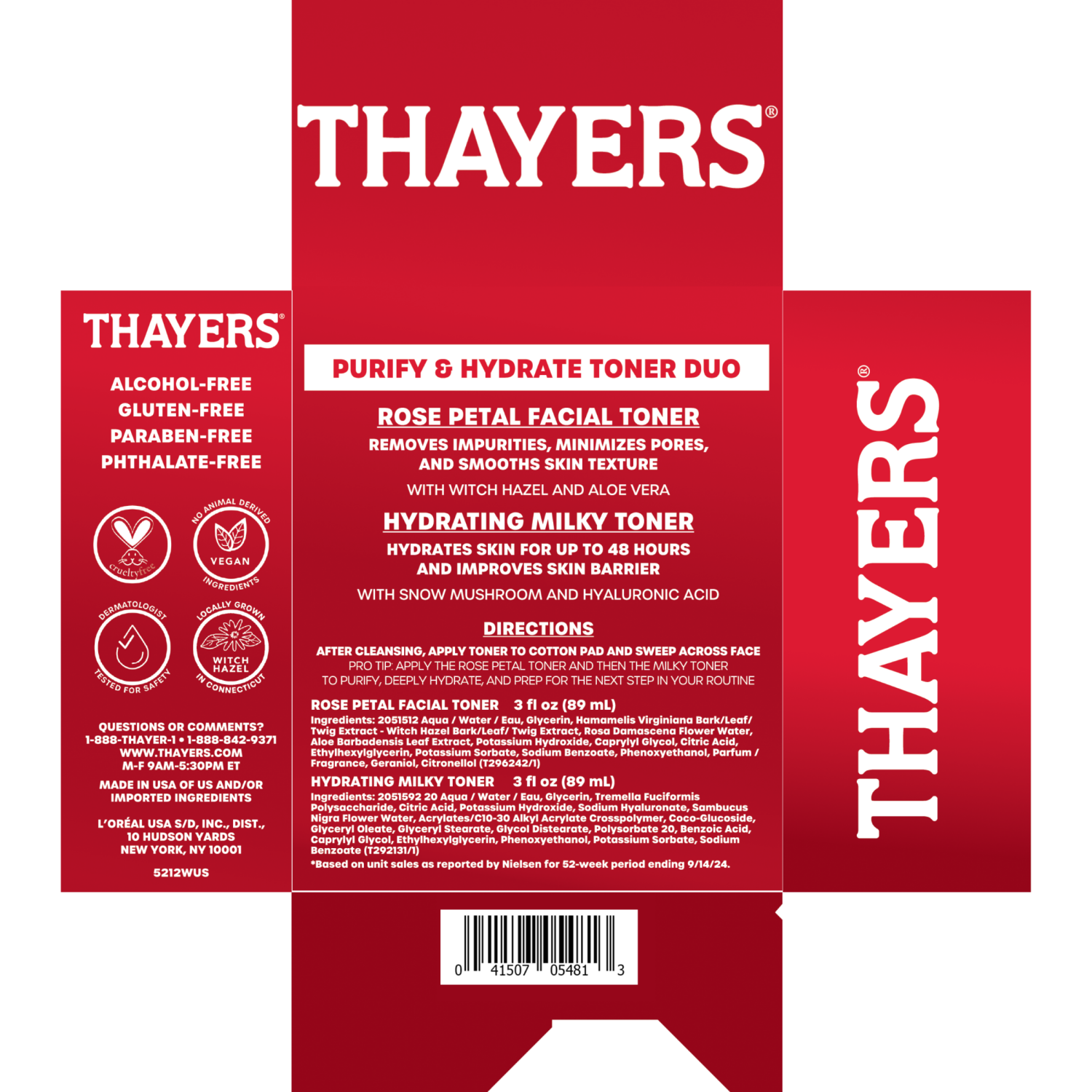 slide 2 of 4, Thayers Daily Toner Duo Kit, 1 ct