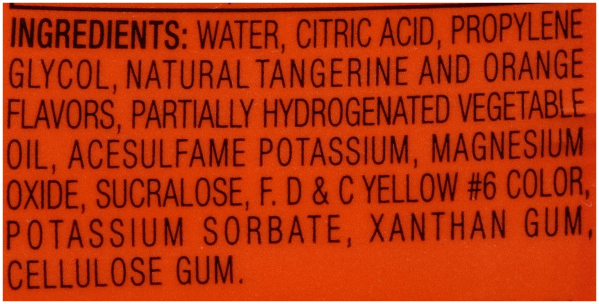slide 8 of 8, 4C Orange Tangerine Liquid Water Enhancer, 1.62 oz