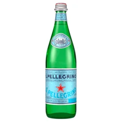 San Pellegrino S. PELLEGRINO Sparkling Natural Mineral Water, 25.3 Fl Oz Glass Bottle 25.3 fl oz.