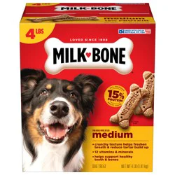 Milk-Bone Original Biscuits Medium Dog Treats 4 lb