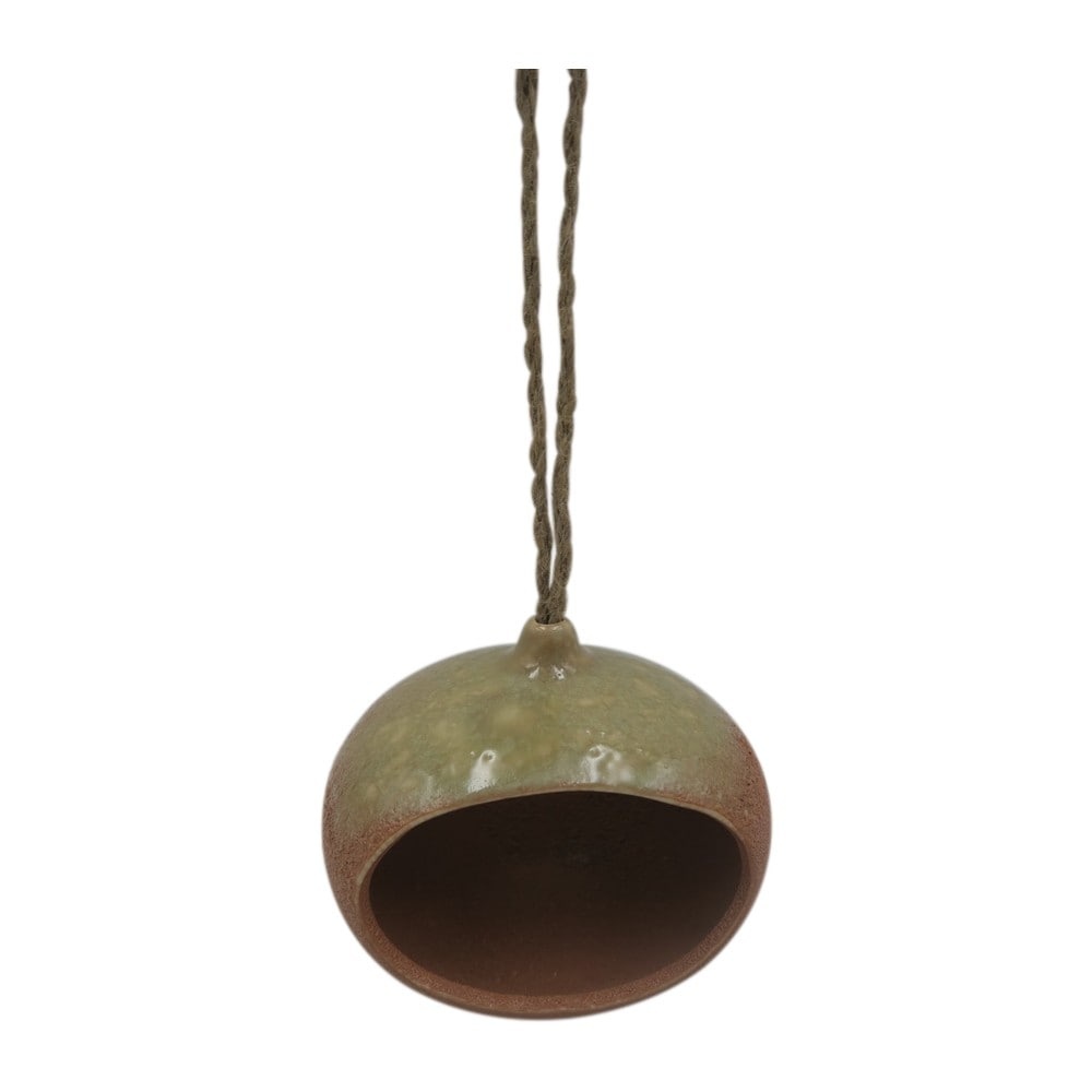 slide 1 of 1, HD Designs Outdoors Ceramic Birdhouse - Brown, 1 ct