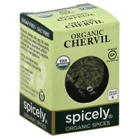 slide 1 of 1, Spicely Organic Spices Chervil, Organic, 0.2 oz